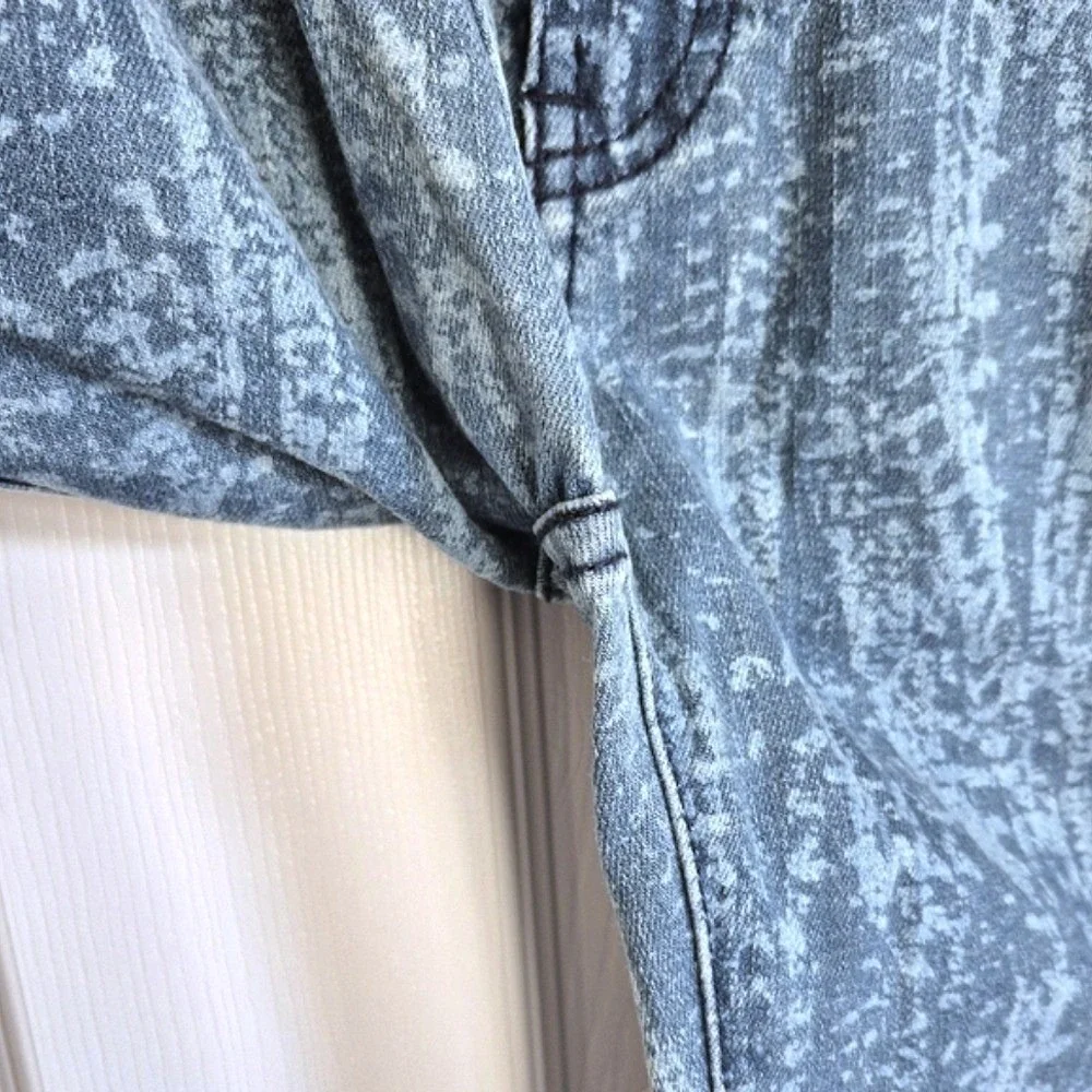 Free People Low Rise Blue Jeans Denim Skinny Pants Zip Ankles Womens 26 - Picture 11 of 16